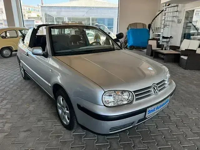 Gebraucht VW Golf Cabriolet Comfortline 116 PS (85 kW) 2001 Silber Cabrio