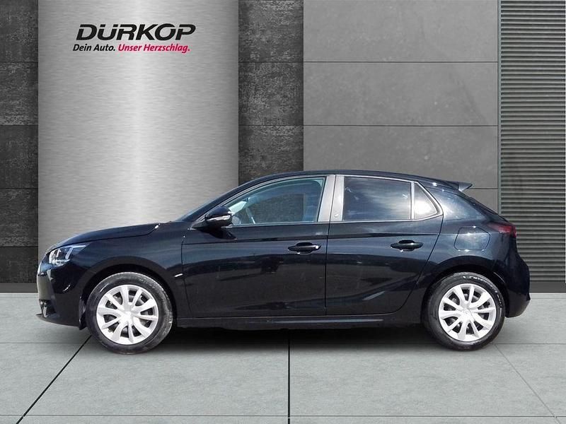 Gebraucht Opel Corsa-e Edition 100 kW (136 PS) 2023 Diamant schwarz/karbon schwarz (metallic) Kleinwagen