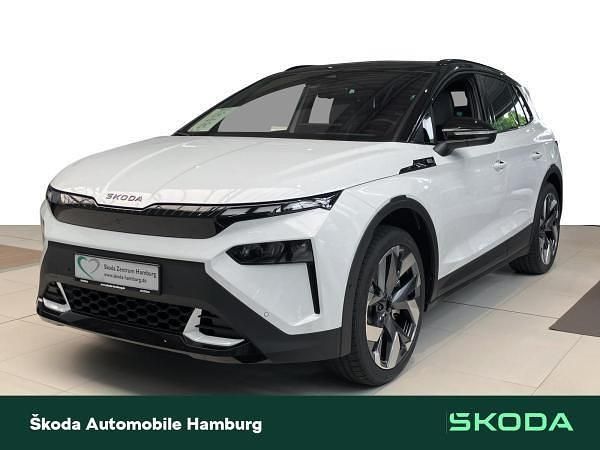 Weiß (moonweiß perleffekt/blackmagic perleffekt) Neu 2025 Skoda Elroq First Edition SUV | 48.955 € (Fairer Preis) - Bild 1/4