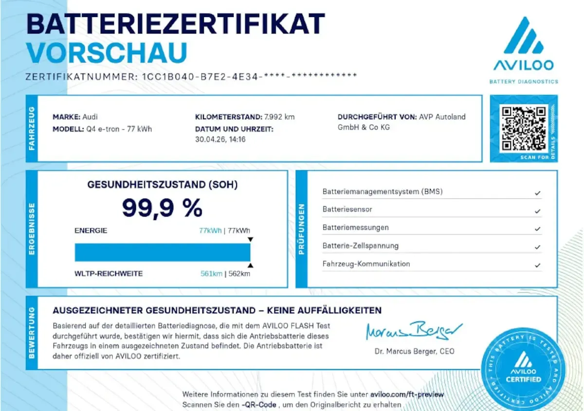 Gebraucht Audi Q4 e-tron Ambiente 210 kW (286 PS) 2025 Gletscherweiß SUV