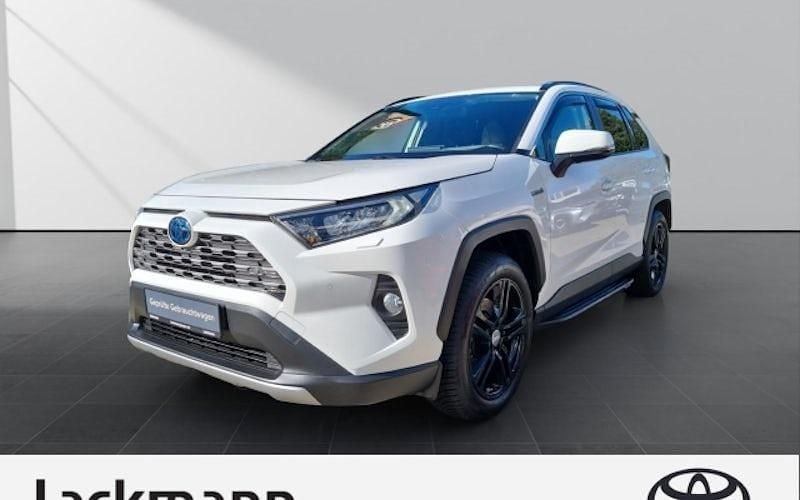 Weiß Gebraucht 2021 Toyota RAV4 Hybrid SUV | 31.890 € (Fairer Preis) - Bild 1/4