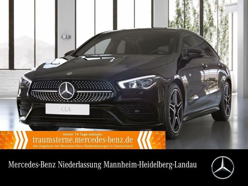 Schwarz Gebraucht 2023 Mercedes CLA200 AMG Limousine | 32.990 € (Fairer Preis) - Bild 1/4