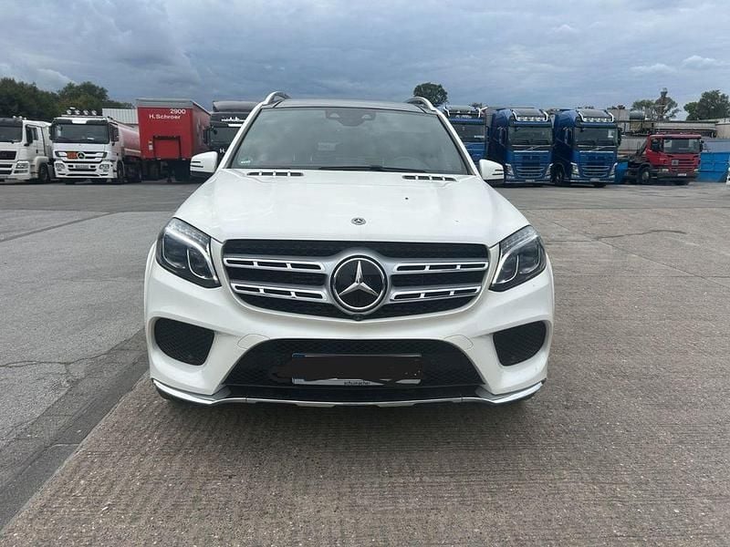 Weiß Gebraucht 2019 Mercedes GLS350 AMG SUV | 52.900 € (Fairer Preis) - Bild 1/4