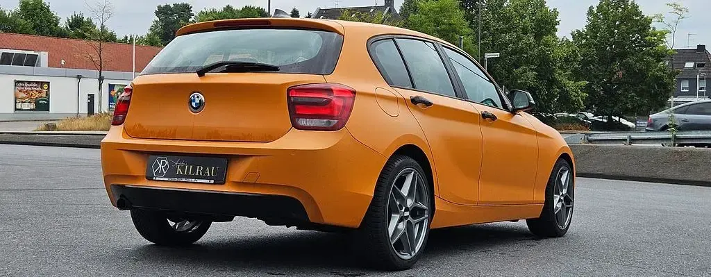Gebraucht BMW 116 Sport Line 136 PS (100 kW) 2013 Orange Kleinwagen