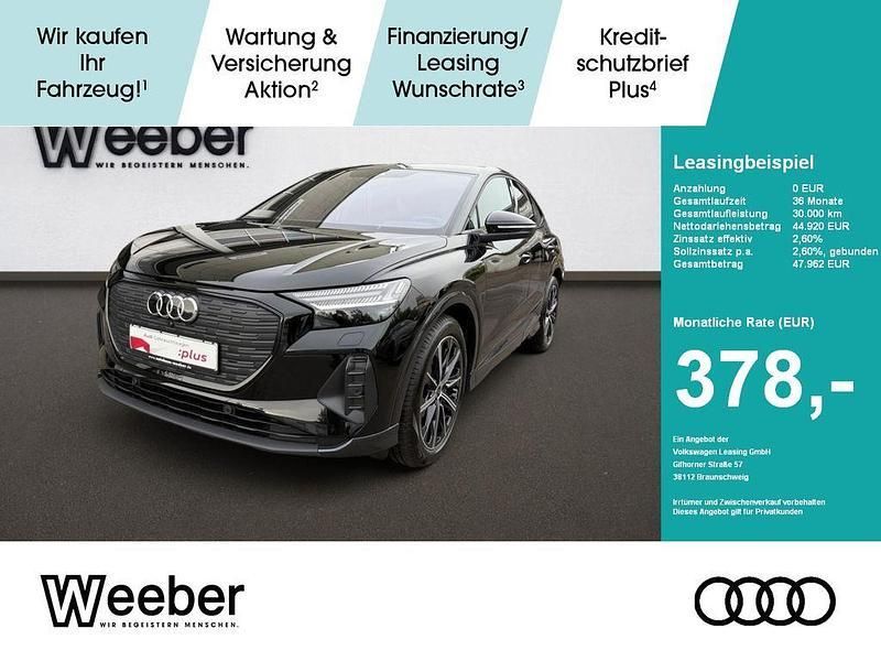 Schwarz Gebraucht 2024 Audi Q4 Sportback e-tron Sport SUV | 44.920 € - Bild 1/4