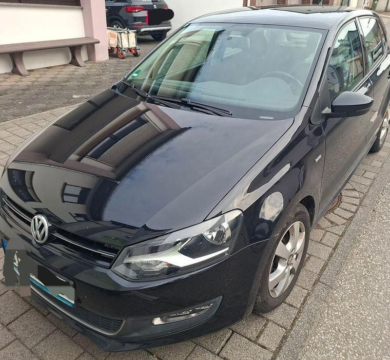Gebraucht VW Polo Match 90 PS (66 kW) 2012 Schwarz Kleinwagen