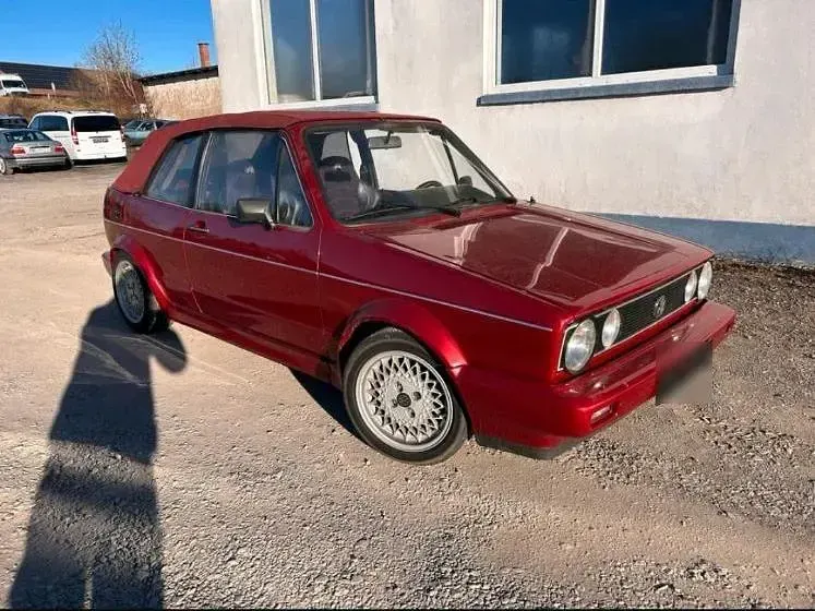 Gebraucht VW Golf Cabriolet GTI 112 PS (82 kW) 1983 Rot Cabrio