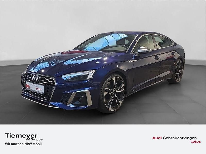 Navarrablau metallic Gebraucht 2021 Audi S5 Sportback Ambiente Kleinwagen | 45.740 € (Teuer) - Bild 1/4