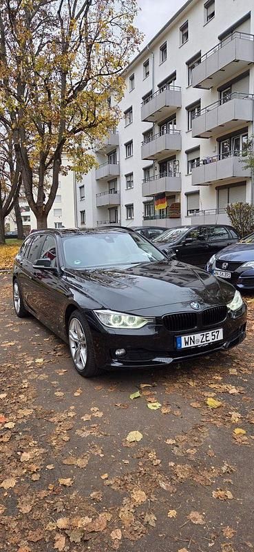 Schwarz Gebraucht 2013 BMW 320 Kombi | 10.000 € (Fairer Preis) - Bild 1/4
