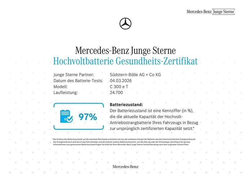 Gebraucht Mercedes C300e AMG 313 PS (230 kW) 2023 Rot Limousine