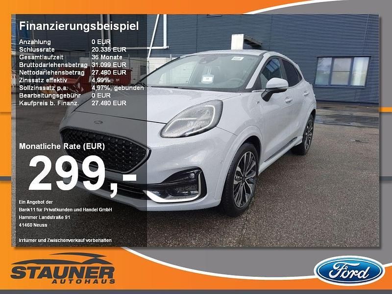 Fancygrau Neu 2025 Ford Puma ST-Line SUV | 27.480 € (Fairer Preis) - Bild 1/4
