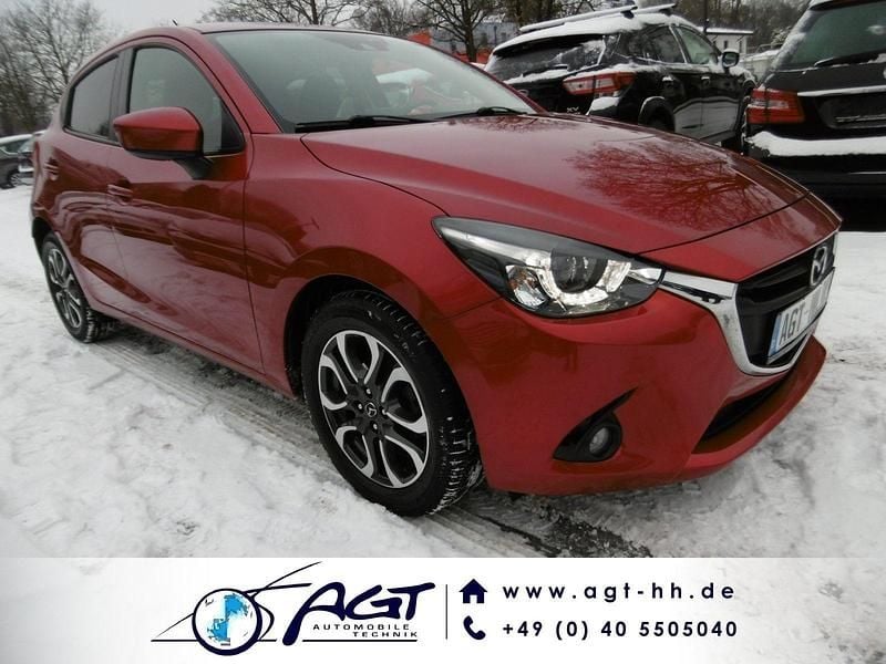 Gebraucht Mazda 2 Nakama 90 PS (66 kW) 2017 Rot Kleinwagen