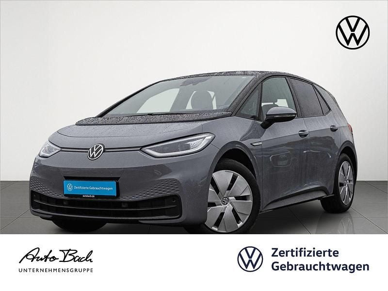 Mondsteingrau/schwarz Gebraucht 2022 VW ID.3 Pure Kleinwagen | 17.980 € (Guter Preis) - Bild 1/4