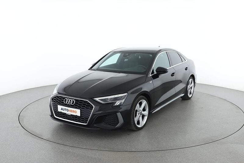Schwarz Gebraucht 2021 Audi A3 S-Line Limousine | 25.570 € (Fairer Preis) - Bild 1/3