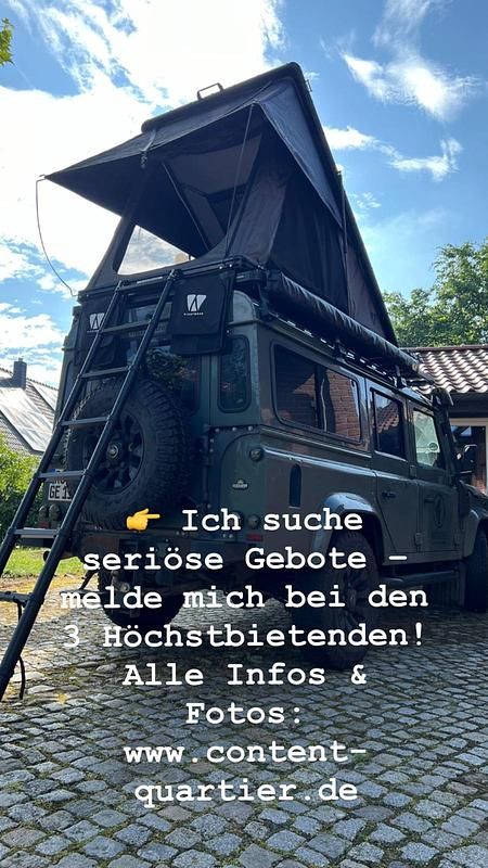 Grün Gebraucht 2014 Land Rover Defender SE SUV | 55.000 € (Teuer) - Bild 1/4