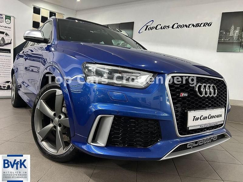 Blau Gebraucht 2014 Audi RS Q3 Sport SUV | 20.950 € (Etwas zu teuer) - Bild 1/4