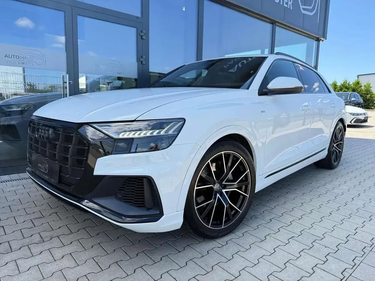 Gebraucht Audi Q8 S-Line 286 PS (210 kW) 2019 Carraraweiß SUV