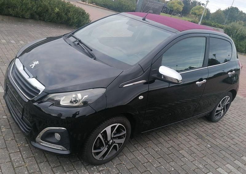 Schwarz Gebraucht 2015 Peugeot 108 Allure Kleinwagen | 5.800 € (Fairer Preis) - Bild 1/4