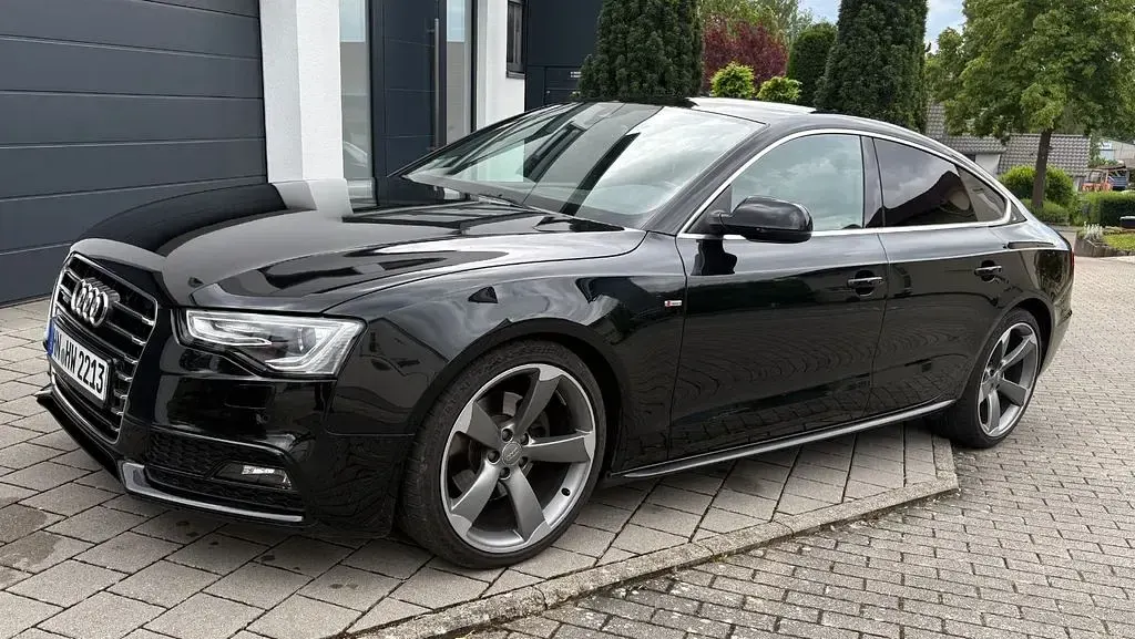 Brugt Audi A5 S-Line 177 HK (130 kW) 2015 Sort Coupe