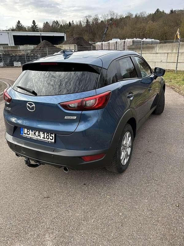 Gebraucht Mazda CX-3 Exclusive 120 PS (88 kW) 2017 Blau SUV