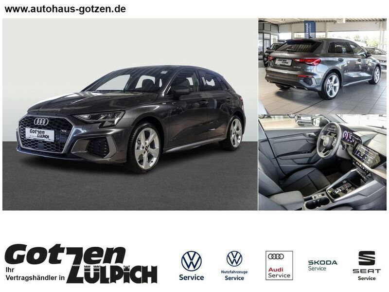 Daytonagrau perleffekt Gebraucht 2023 Audi A3 Sportback S-Line Limousine | 31.490 € (Fairer Preis) - Bild 1/4