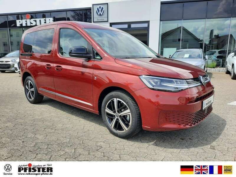 Gebraucht VW Caddy Style 114 PS (83 kW) 2023 Fortanarot Van / Kleinbus