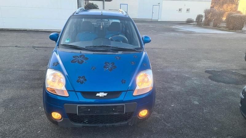 Gebraucht Chevrolet Matiz 67 PS (49 kW) 2010 Blau Kleinwagen