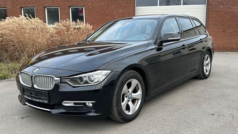 Schwarz Gebraucht 2014 BMW 320 Efficient Dynamics Kombi | 9.490 € (Guter Preis) - Bild 1/4