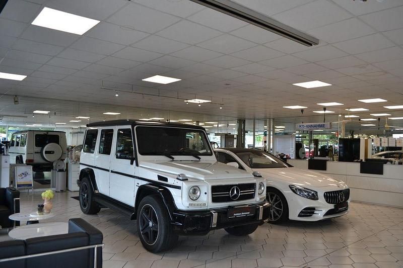 Weiß Gebraucht 2005 Mercedes G55 AMG AMG SUV | 54.900 € (Fairer Preis) - Bild 1/4