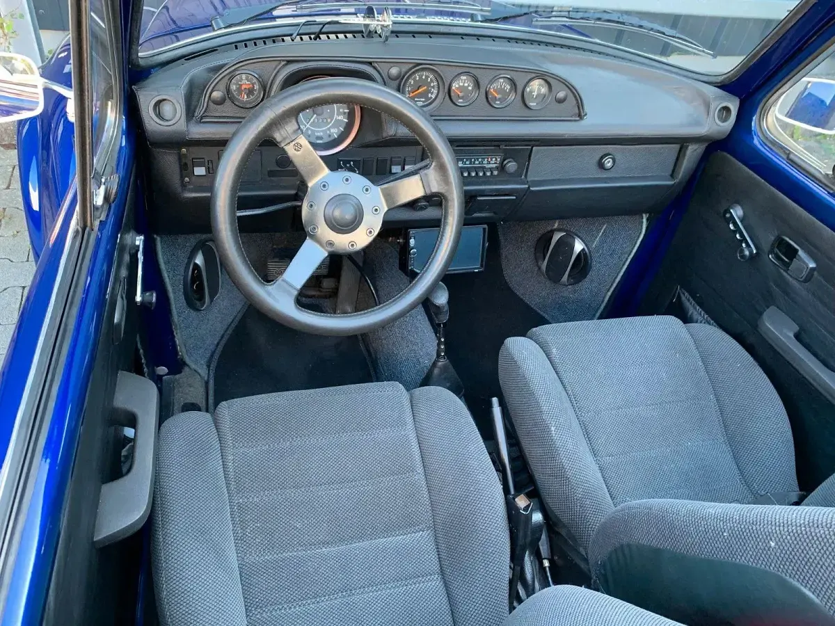 Gebraucht VW Käfer 60 PS (44 kW) 1973 Blau Cabrio