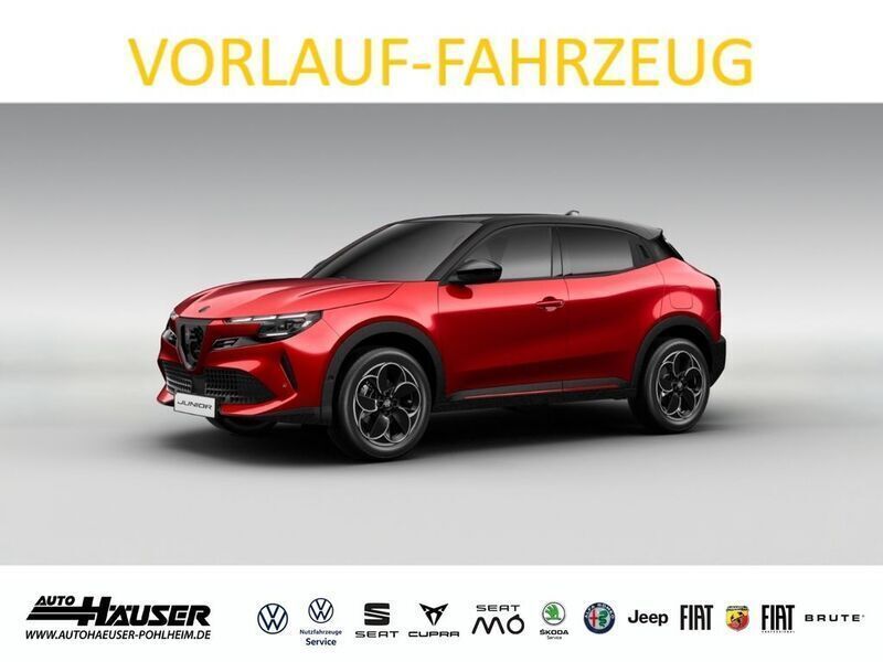 Rosso brera mit schwarzem dach Neu 2025 Alfa Romeo Junior Edizione Speciale SUV | 41.785 € (Etwas zu teuer) - Bild 1/3