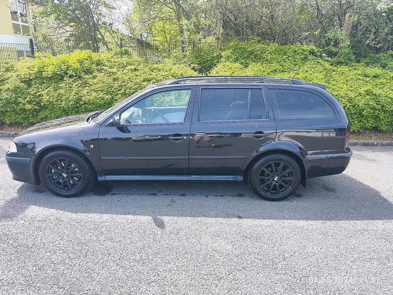 Gebraucht Skoda Octavia vRS 180 PS (132 kW) 2003 Schwarz Kombi