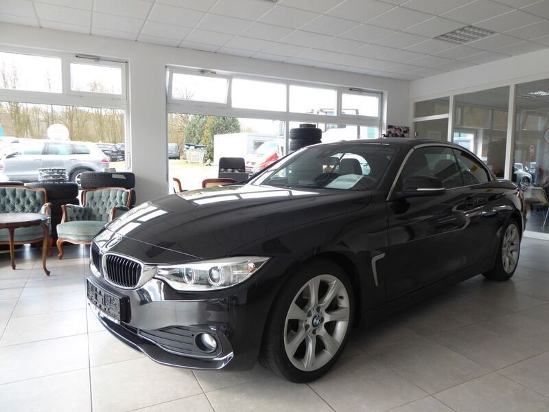 Schwarz Gebraucht 2014 BMW 420 Cabrio | 21.000 € (Fairer Preis) - Bild 1/4