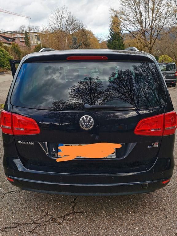 Gebraucht VW Sharan Cup 150 PS (110 kW) 2014 Schwarz Van / Kleinbus