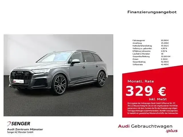 Brugt Audi Q7 S-Line 286 HK (210 kW) 2023 SUV