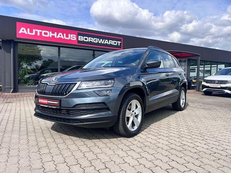 Grau Gebraucht 2019 Skoda Karoq Ambition SUV | 21.900 € (Fairer Preis) - Bild 1/4
