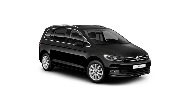 Gebraucht VW Touran Highline 150 PS (110 kW) 2017 Schwarz Van / Kleinbus
