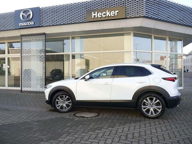 Snowflake white pearl 25d Gebraucht 2021 Mazda CX-30 Selection SUV | 19.700 € (Guter Preis) - Bild 1/4