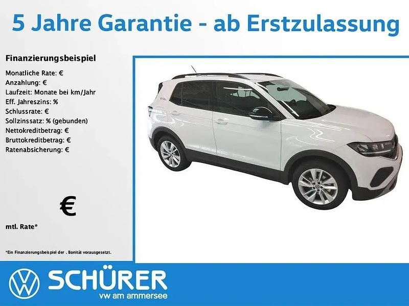 Weiß Gebraucht 2025 VW T-Cross Goal SUV | 23.986 € (Guter Preis) - Bild 1/3