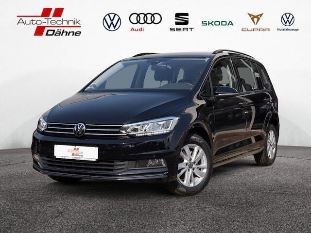 Schwarz Gebraucht 2021 VW Touran Comfortline Van / Kleinbus | 28.980 € (Fairer Preis) - Bild 1/4