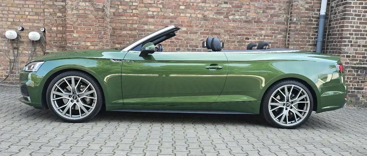 Gebraucht Audi A5 Cabriolet S-Line 245 PS (180 kW) 2019 Grün Cabrio
