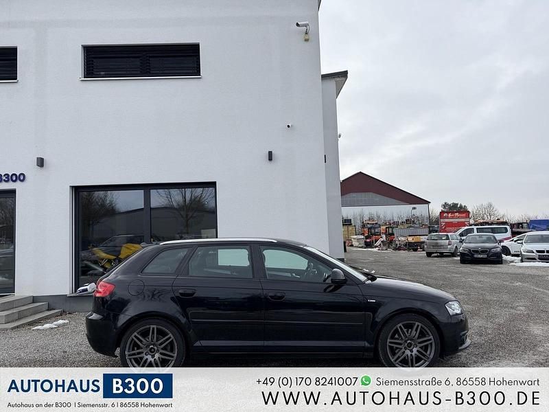 Gebraucht Audi A3 S-Line 170 PS (125 kW) 2009 Schwarz Limousine