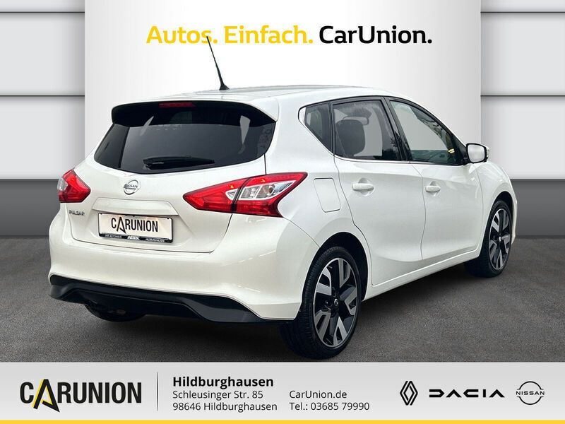 Gebraucht Nissan Pulsar N-Connecta 116 PS (85 kW) 2016 Weiß Limousine