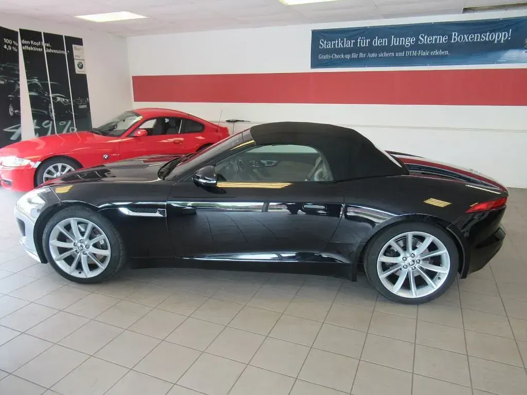 Gebraucht Jaguar F-Type 340 PS (250 kW) 2013 Schwarz Cabrio