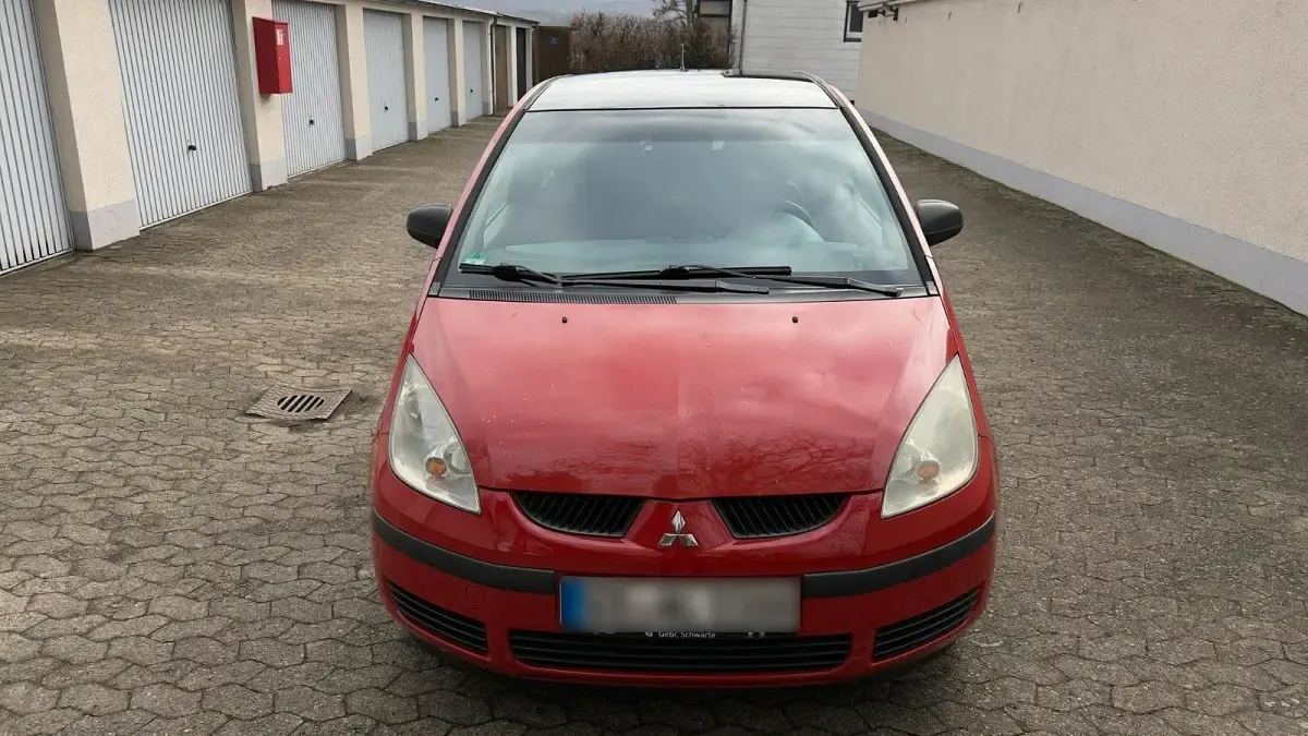 Gebraucht Mitsubishi Colt 95 PS (69 kW) 2005 Rot Kleinwagen