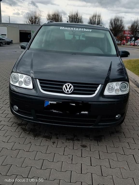 Gebraucht VW Touran Highline 140 PS (102 kW) 2006 Schwarz Van / Kleinbus