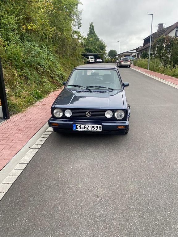 Gebraucht VW Golf Cabriolet 95 PS (69 kW) 1989 Blau Cabrio