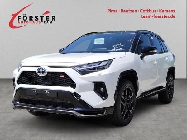 Weiß (platinumweiß perleffekt / dach schwarz) Neu 2025 Toyota RAV4 Hybrid Sport SUV | 53.844 € (Guter Preis) - Bild 1/4