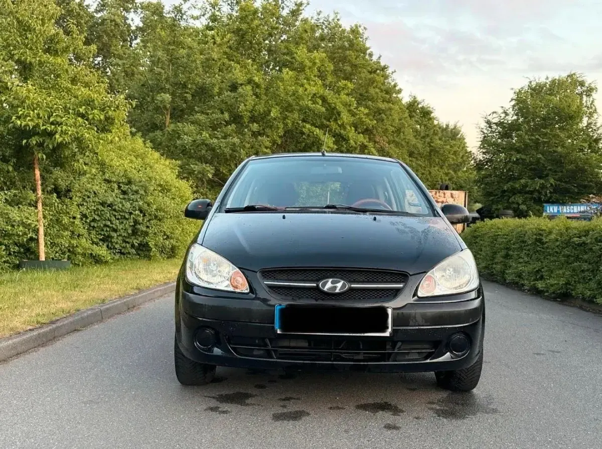 Gebraucht Hyundai Getz 96 PS (70 kW) 2009 Schwarz Kleinwagen