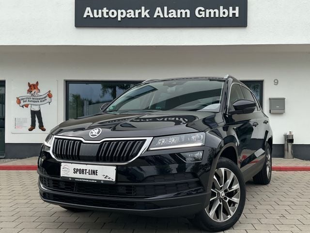 Schwarz Gebraucht 2021 Skoda Karoq Clever SUV | 26.999 € (Fairer Preis) - Bild 1/4